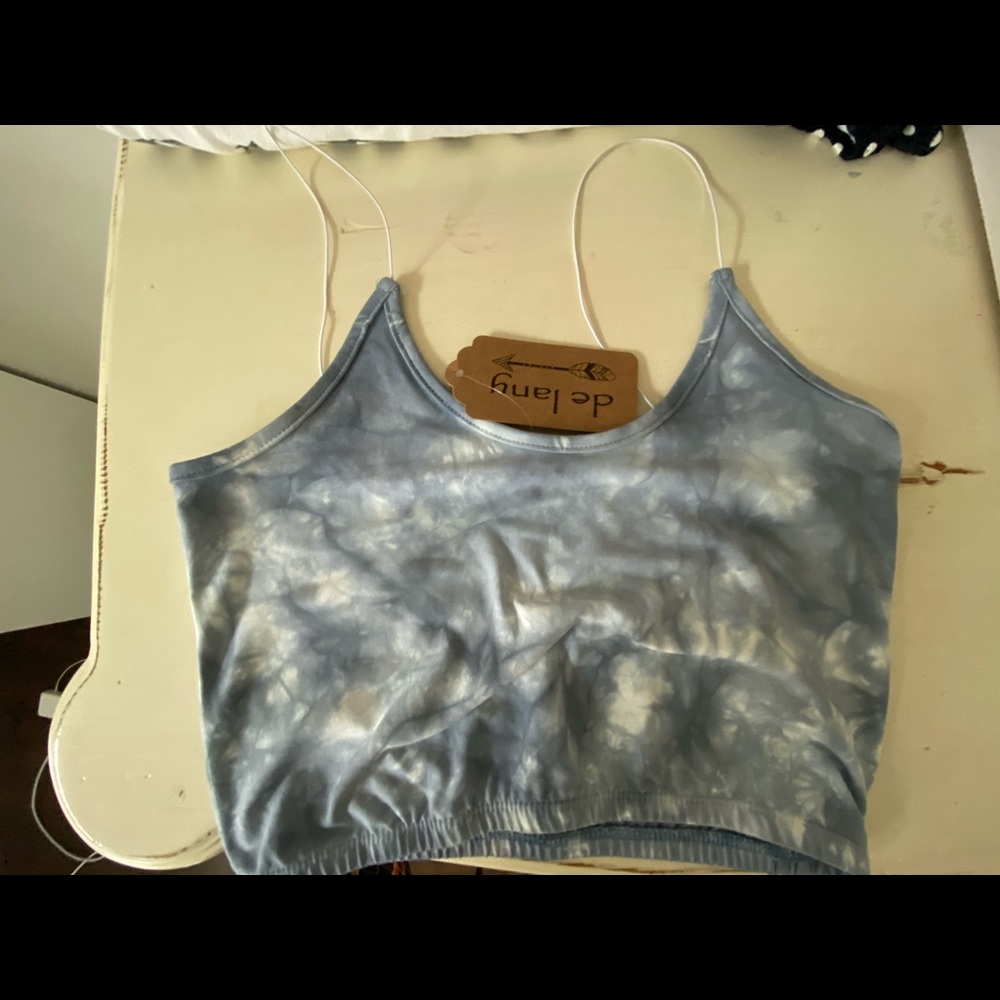 tie dye tank (size small)